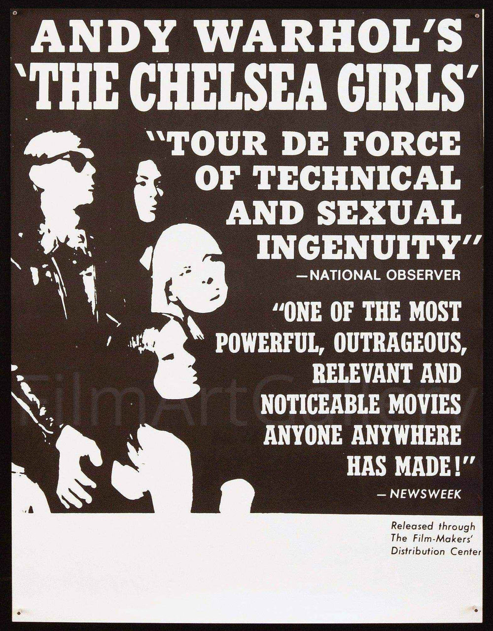 Chelsea Girls Original Vintage Movie Poster