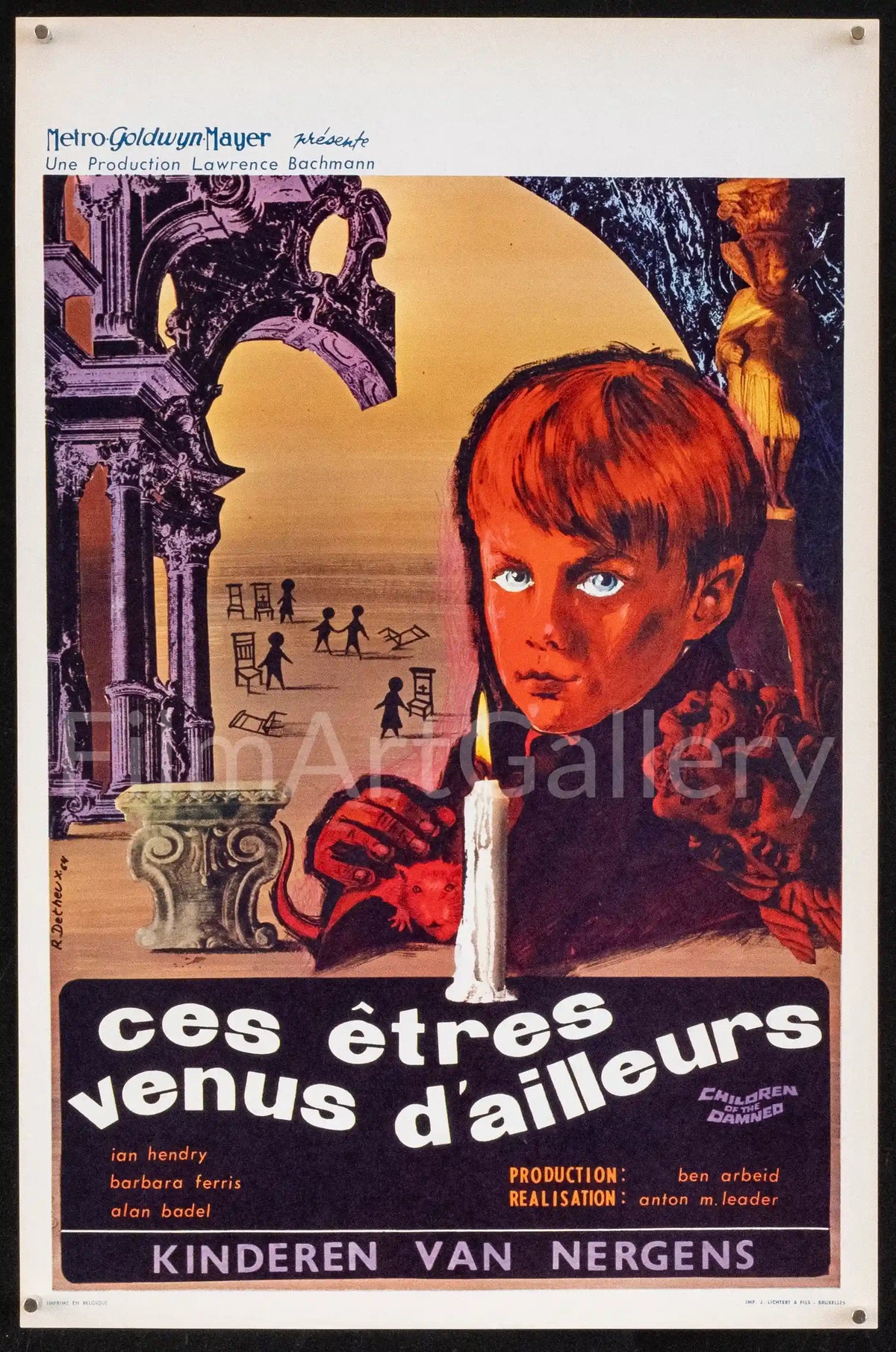 Children of the Damned Original Vintage Movie Poster