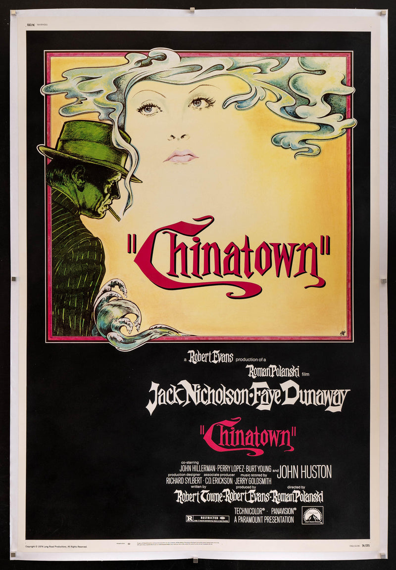 Chinatown 40x60 Original Vintage Movie Poster