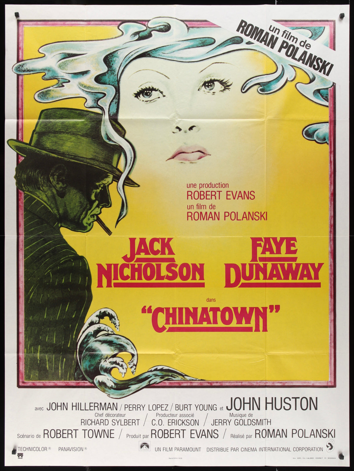 Chinatown French 1 panel (47x63) Original Vintage Movie Poster