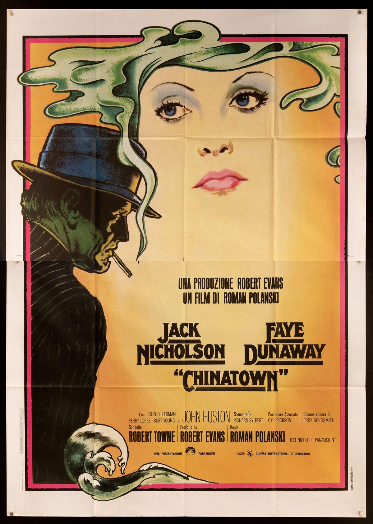 Chinatown Original Vintage Movie Poster
