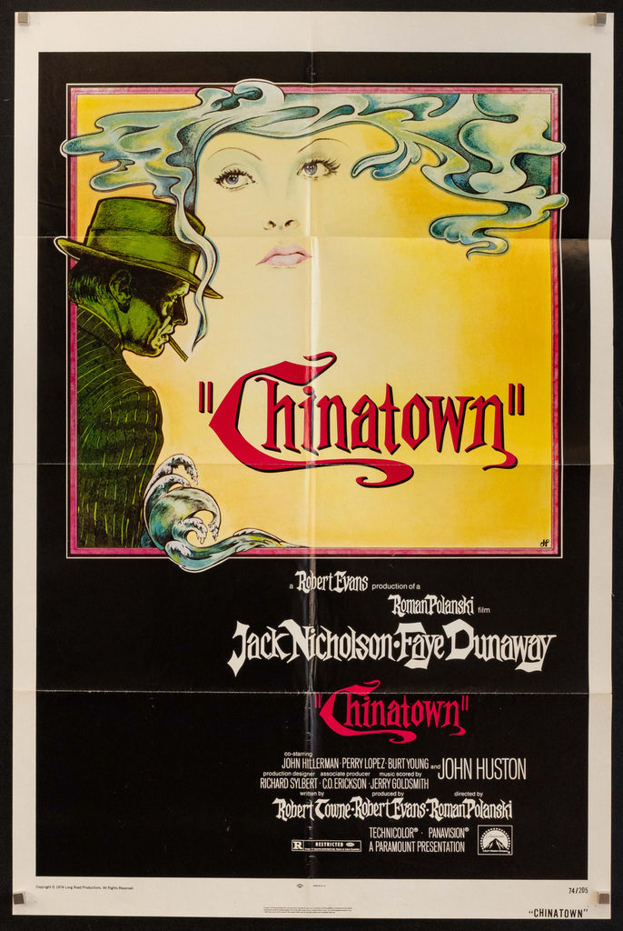 Chinatown Original Vintage Movie Poster