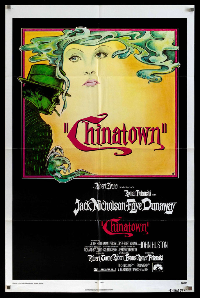 Chinatown Original Vintage Movie Poster
