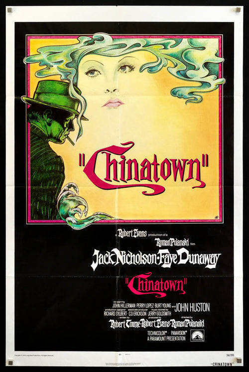 Chinatown Original Vintage Movie Poster