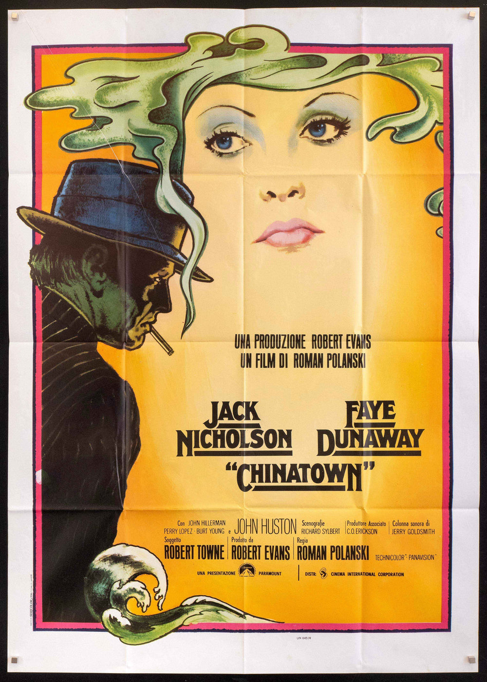 Chinatown Original Vintage Movie Poster