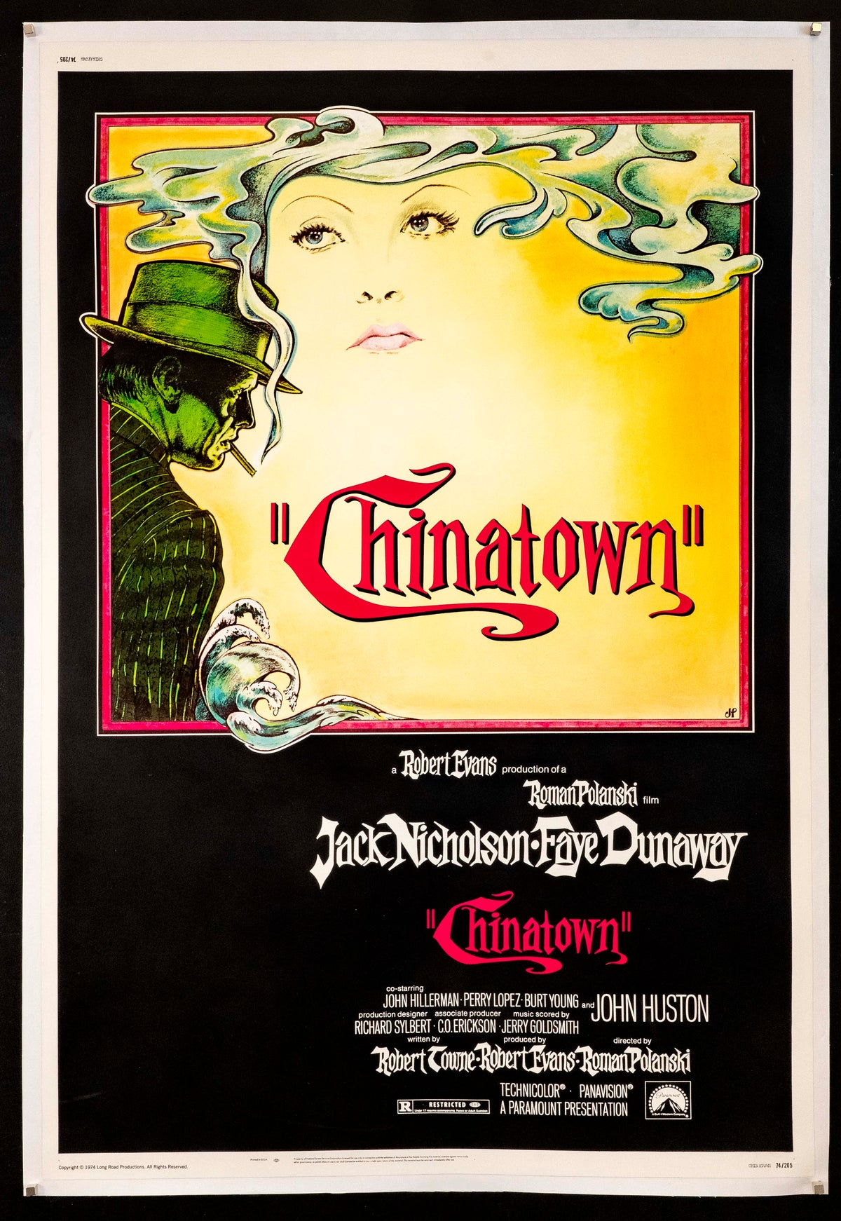 Chinatown Original Vintage Movie Poster
