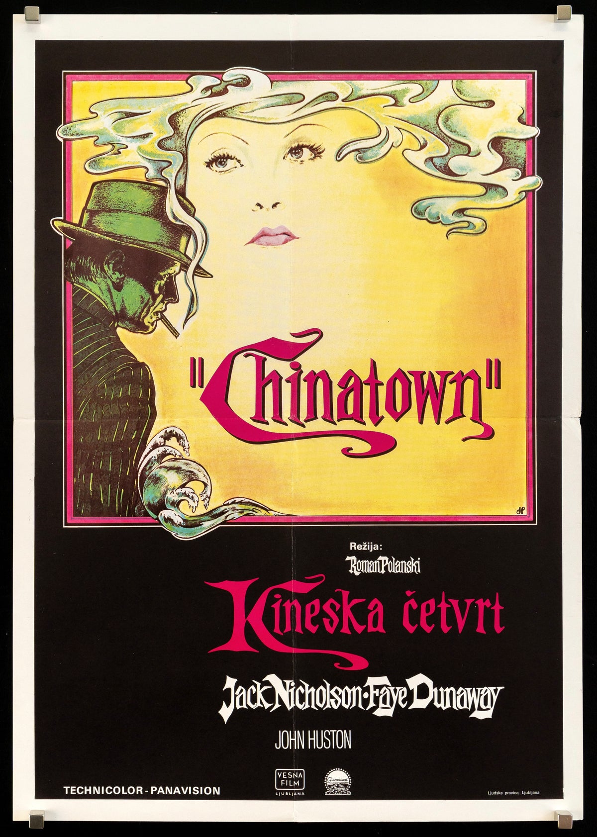 Chinatown Original Vintage Movie Poster