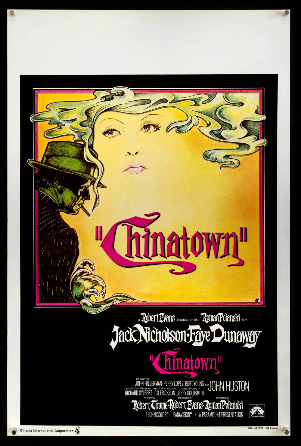 Chinatown Original Vintage Movie Poster