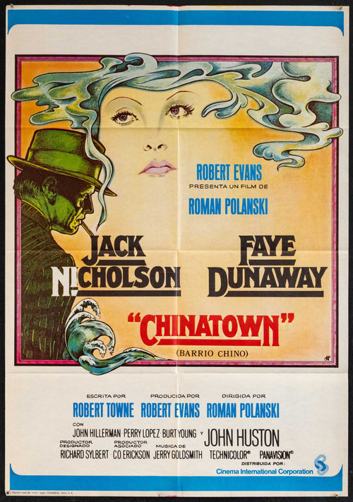 Chinatown Original Vintage Movie Poster