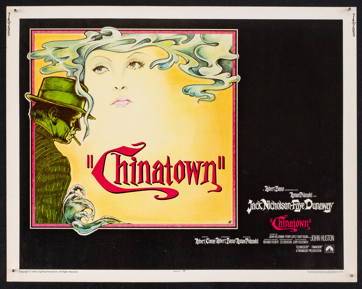 Chinatown Original Vintage Movie Poster