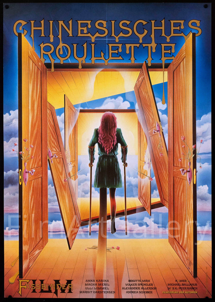 Chinese Roulette German A1 (23x33) Original Vintage Movie Poster