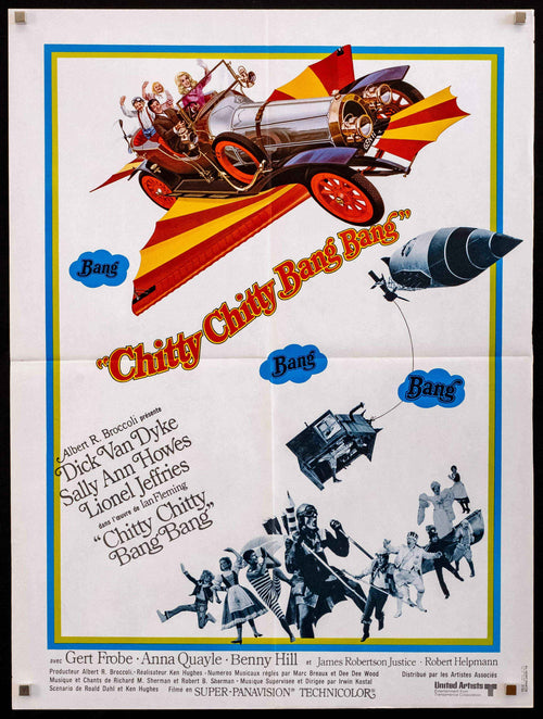 Chitty Chitty Bang Bang Original Vintage Movie Poster