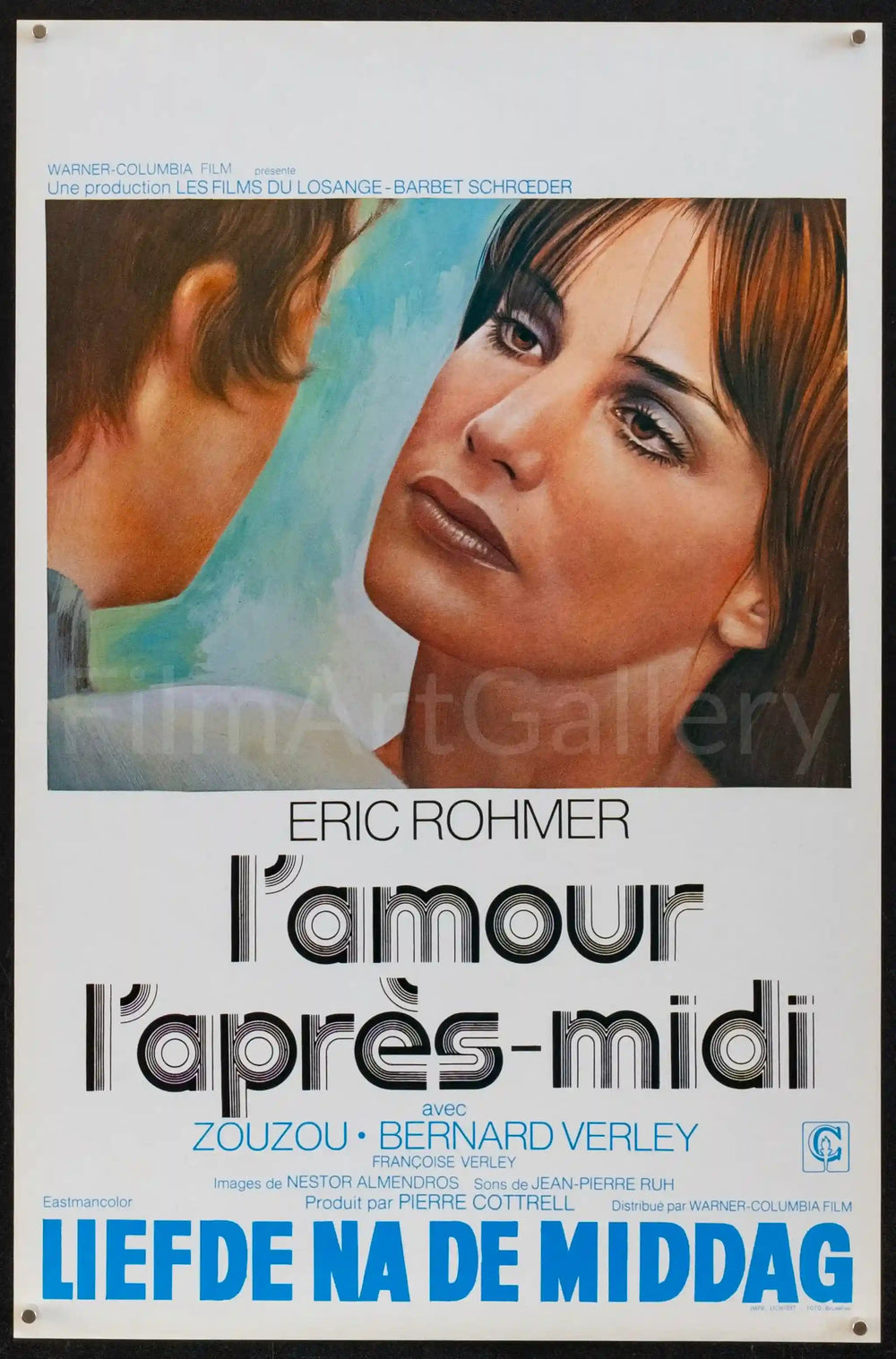 Chloe in the Afternoon Original Vintage Movie Poster