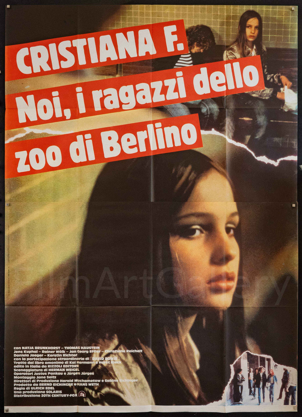 Christiane F. Original Vintage Movie Poster