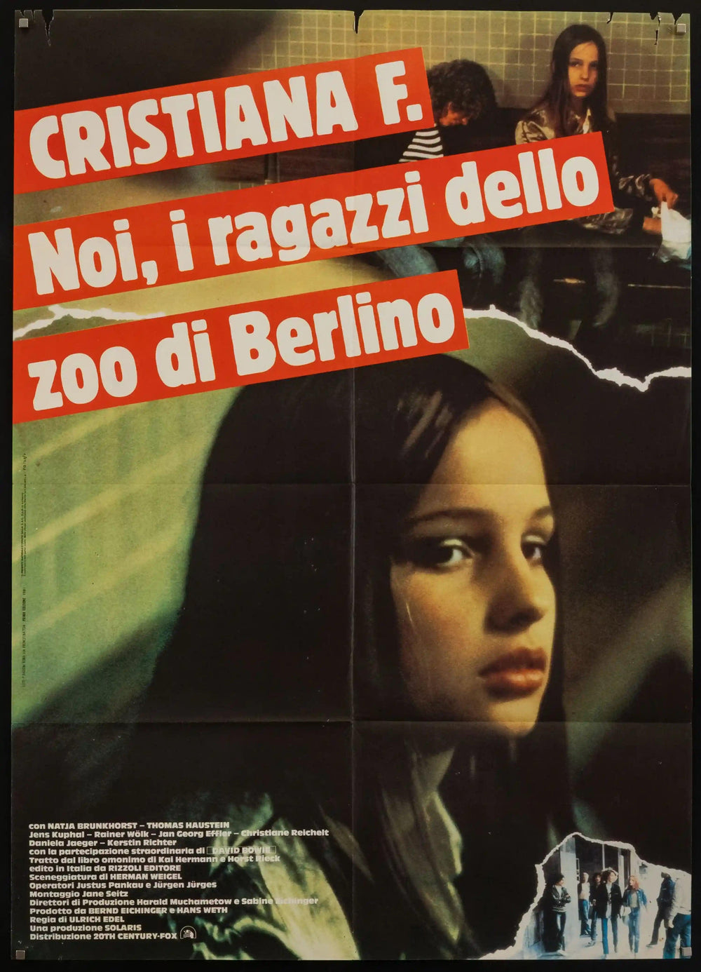 Christiane F. Original Vintage Movie Poster