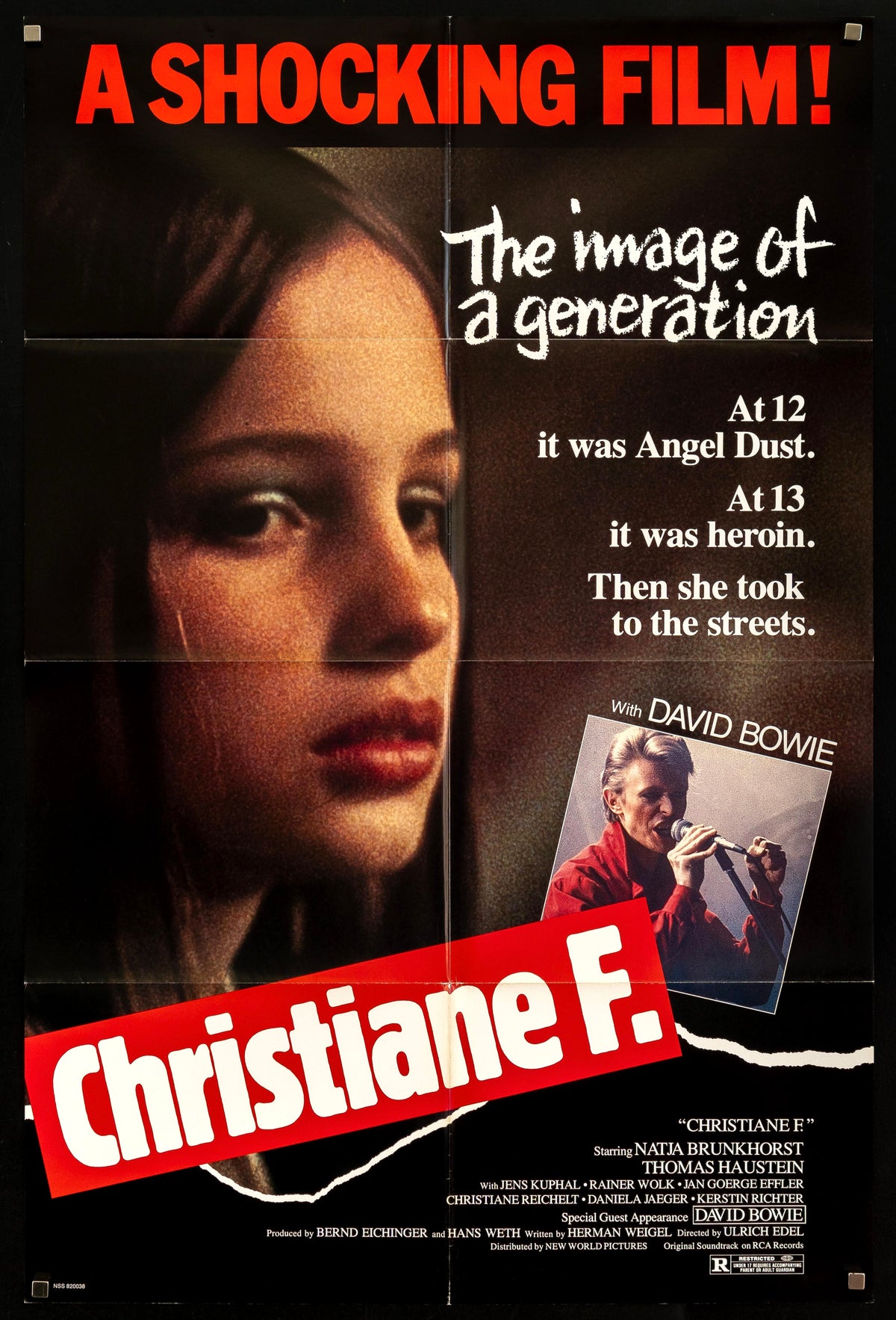 Christiane F. Original Vintage Movie Poster