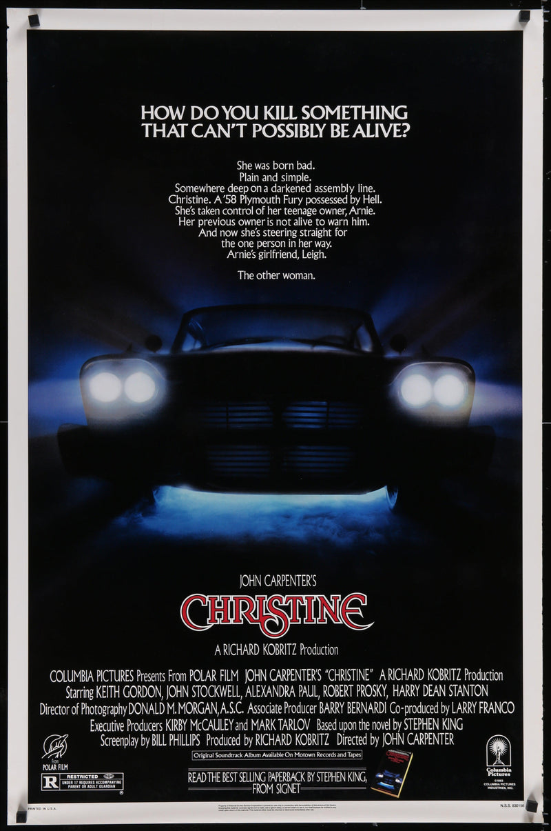 Christine Movie Poster 1983 (27x41)