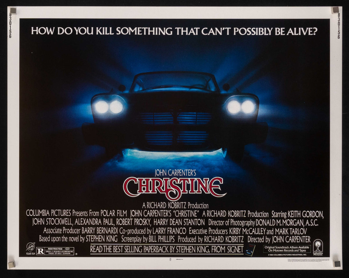 Christine Half Sheet (22x28) Original Vintage Movie Poster