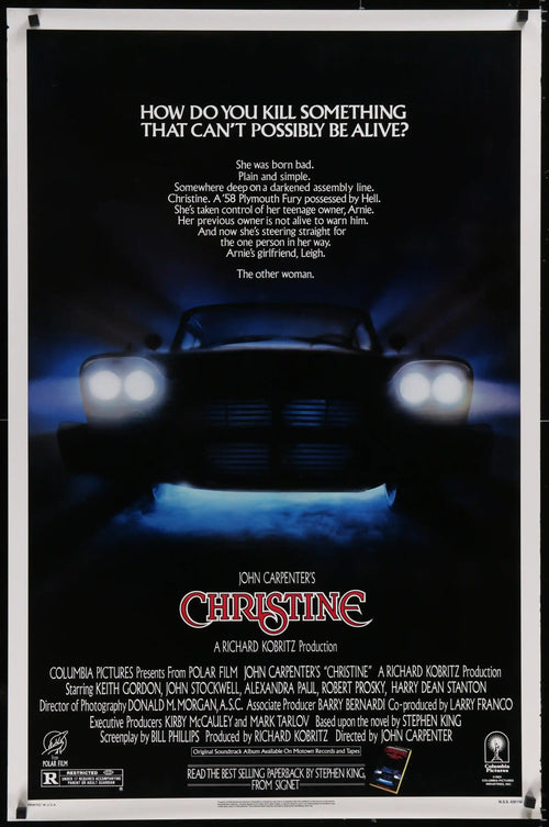 Christine Original Vintage Movie Poster