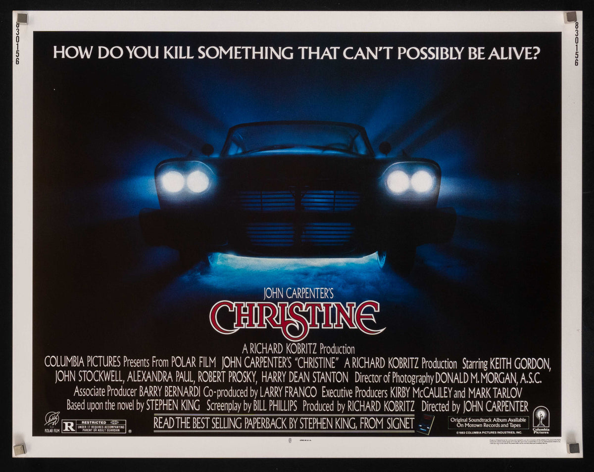 Christine Original Vintage Movie Poster