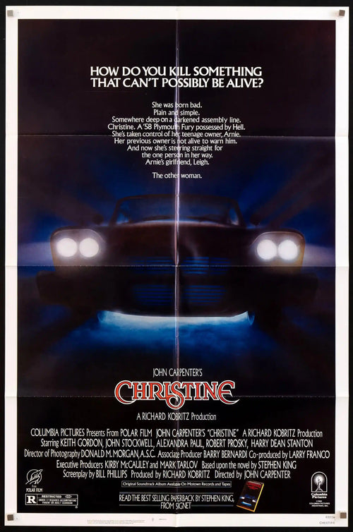 Christine Original Vintage Movie Poster