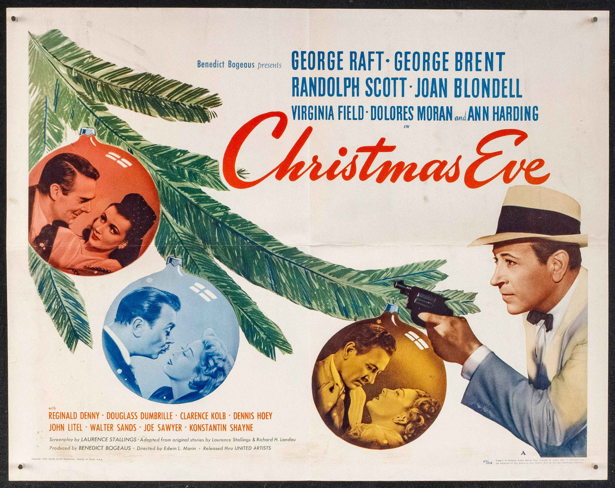Christmas Eve Original Vintage Movie Poster