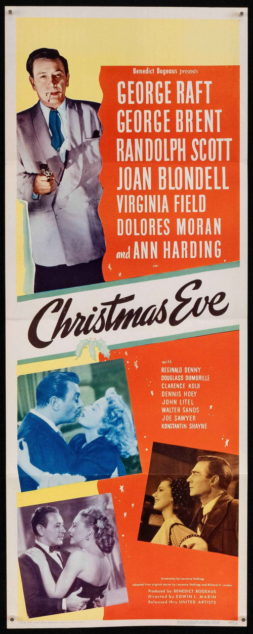 Christmas Eve Original Vintage Movie Poster