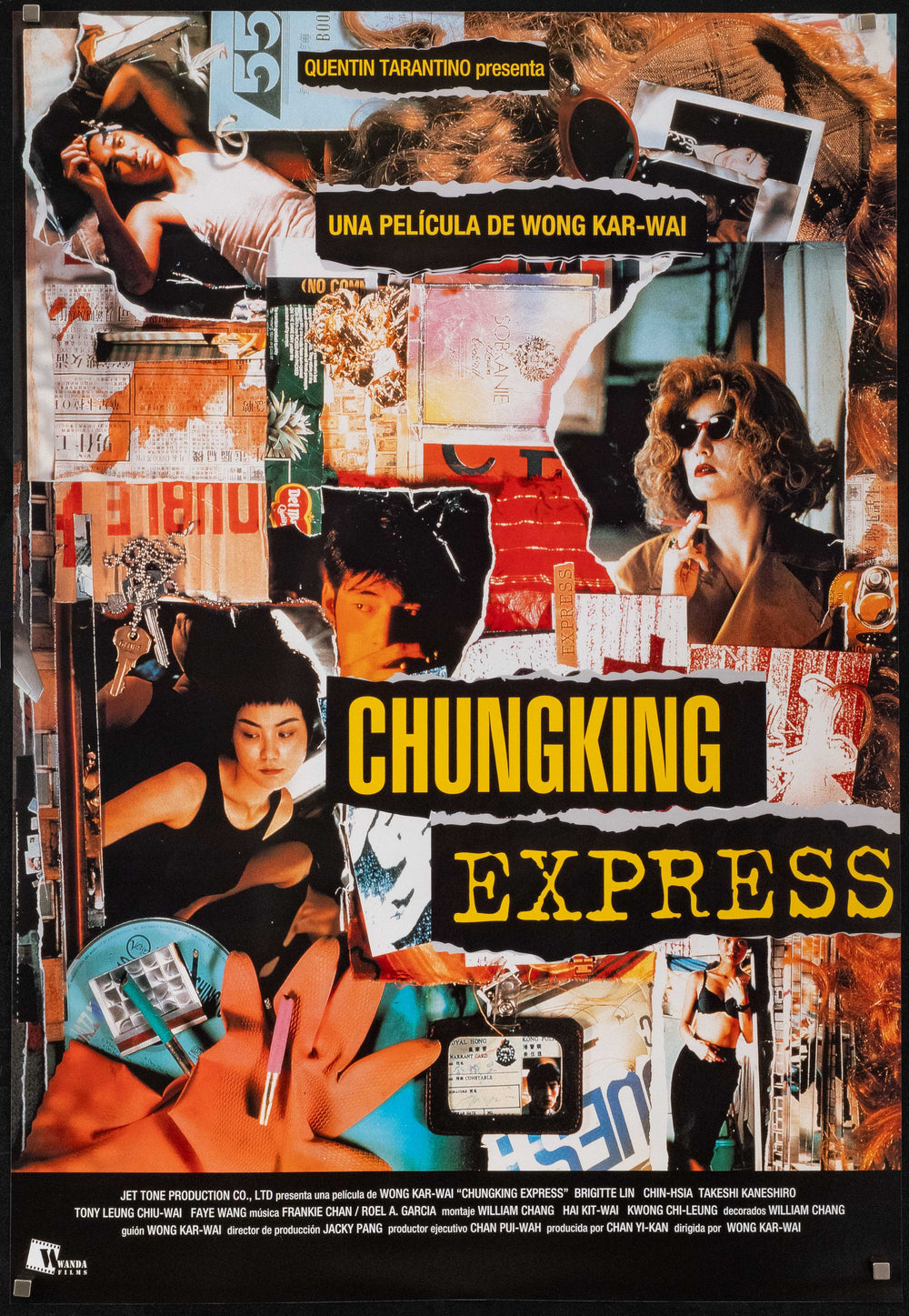 Chungking Express Original Vintage Movie Poster