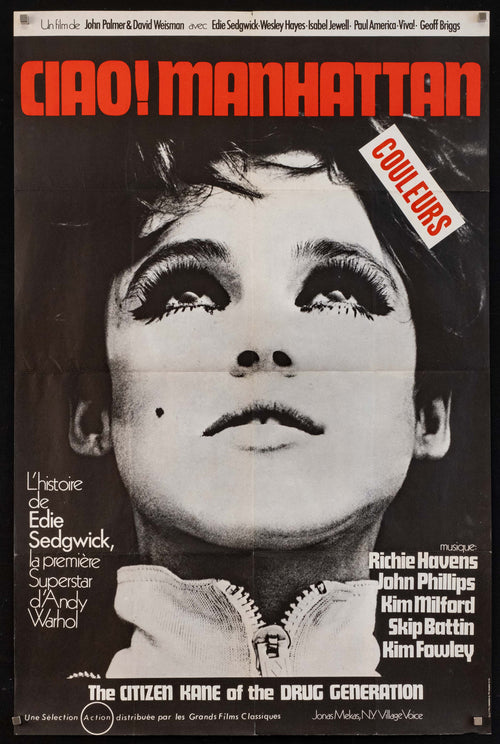 Ciao Manhattan Original Vintage Movie Poster