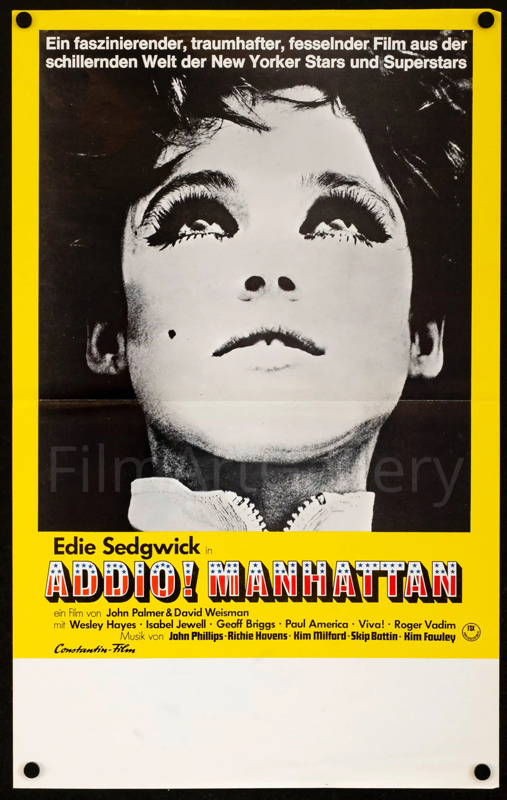 Ciao Manhattan Original Vintage Movie Poster