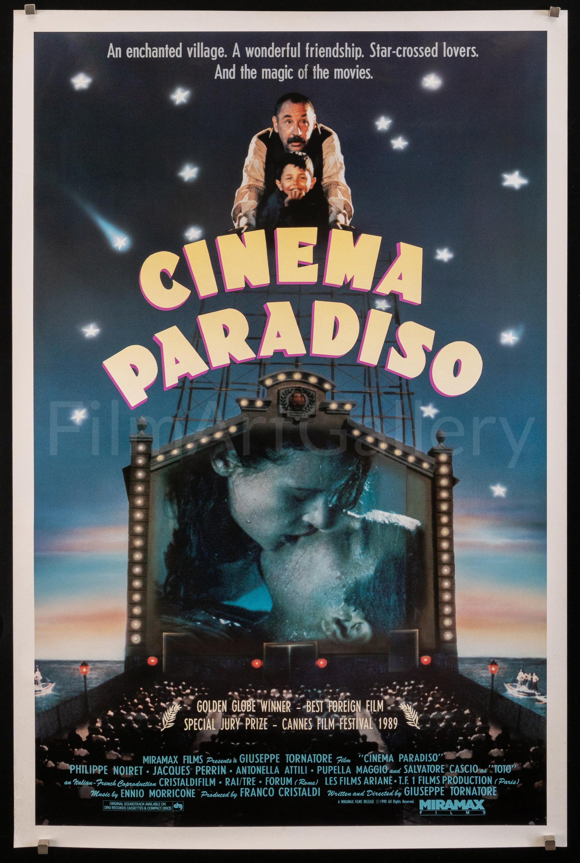 Cinema Paradiso 1 Sheet (27x41) Original Vintage Movie Poster