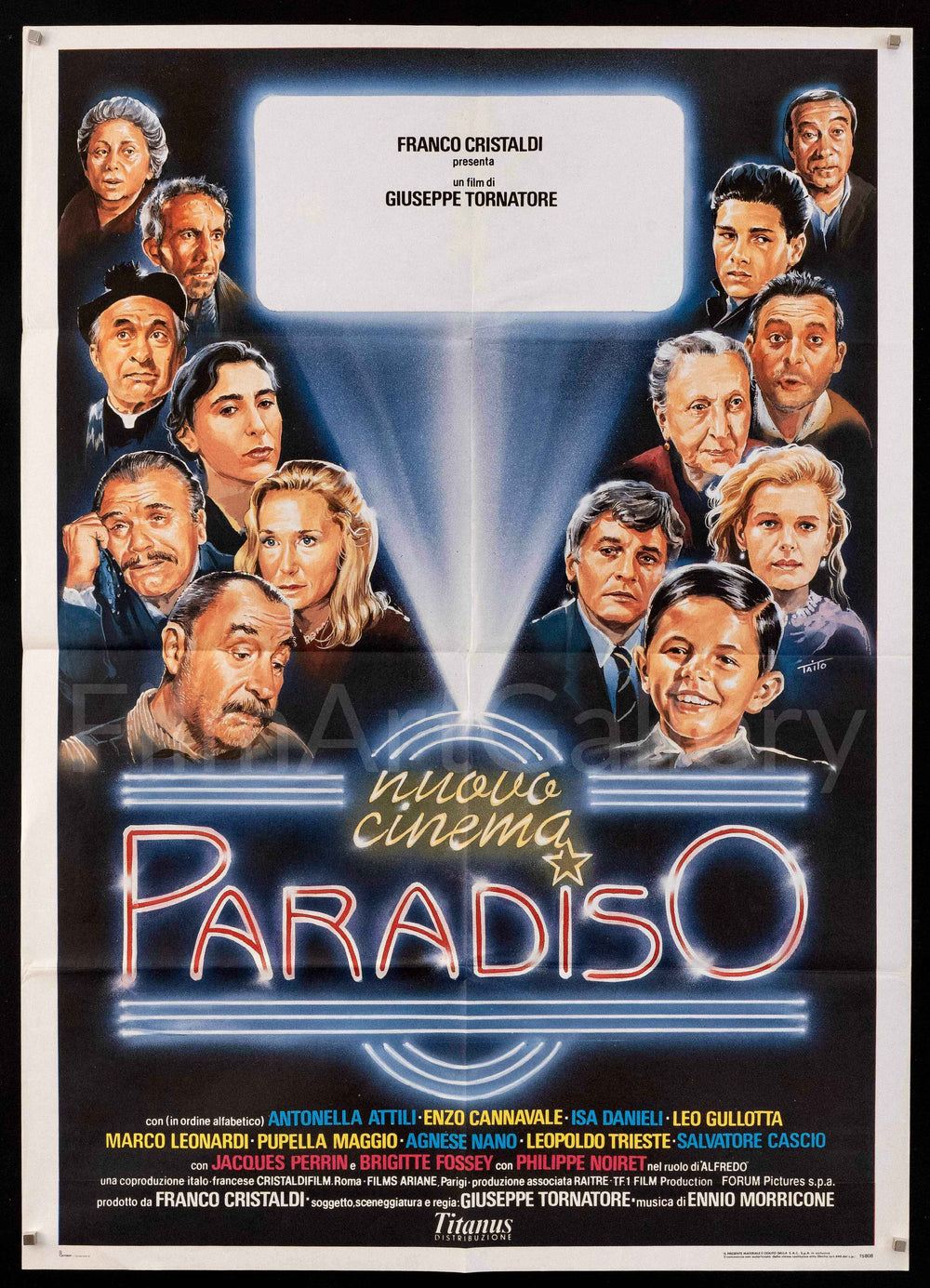 Cinema Paradiso Original Vintage Movie Poster