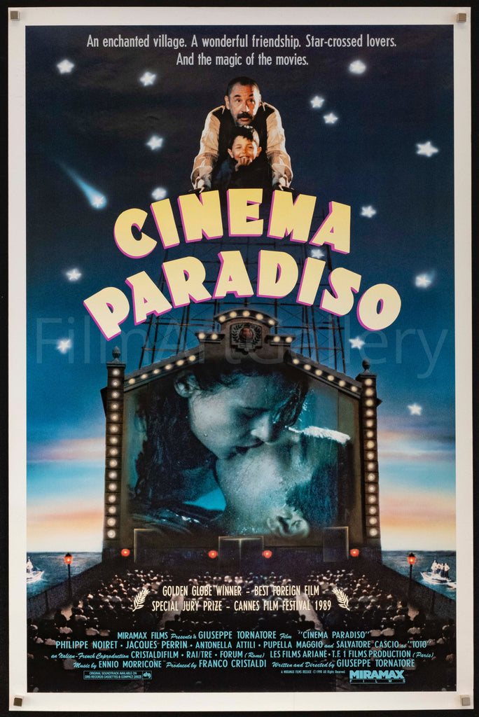 Cinema Paradiso Original Vintage Movie Poster