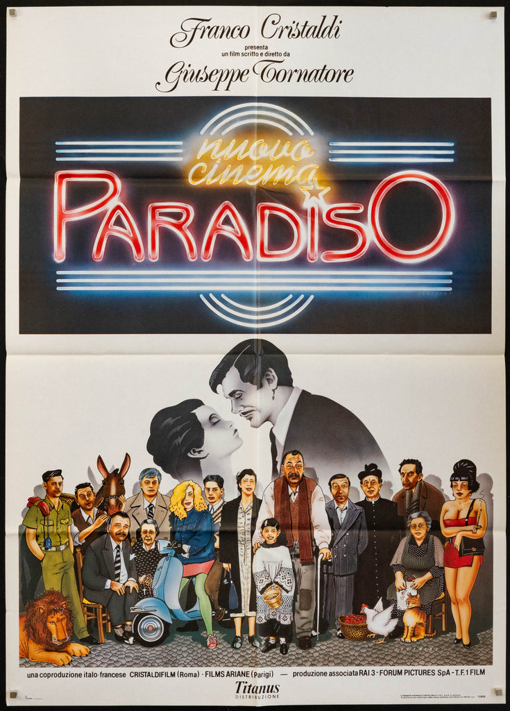 Cinema Paradiso Original Vintage Movie Poster