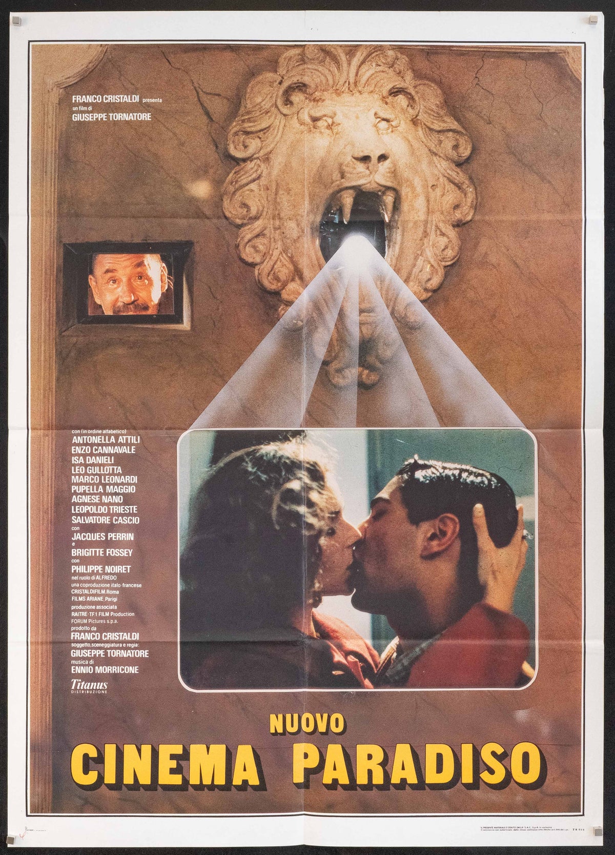 Cinema Paradiso Original Vintage Movie Poster
