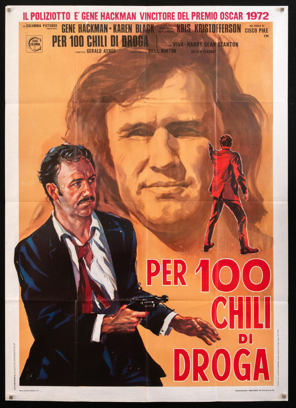 Cisco Pike Original Vintage Movie Poster