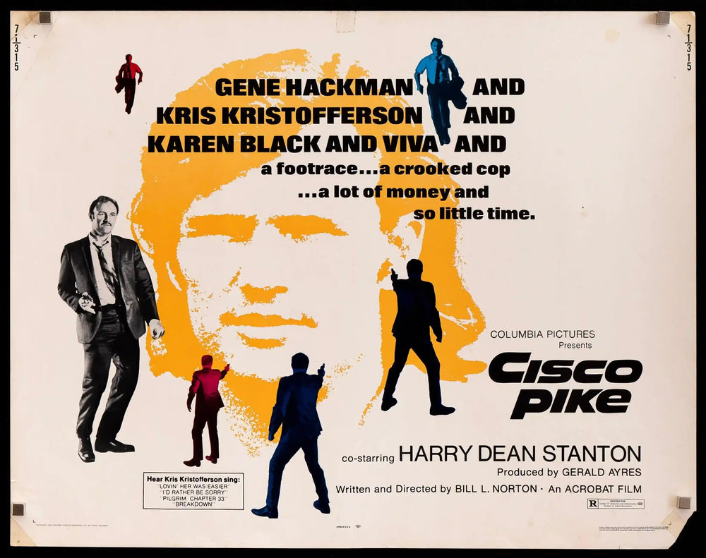 Cisco Pike Original Vintage Movie Poster