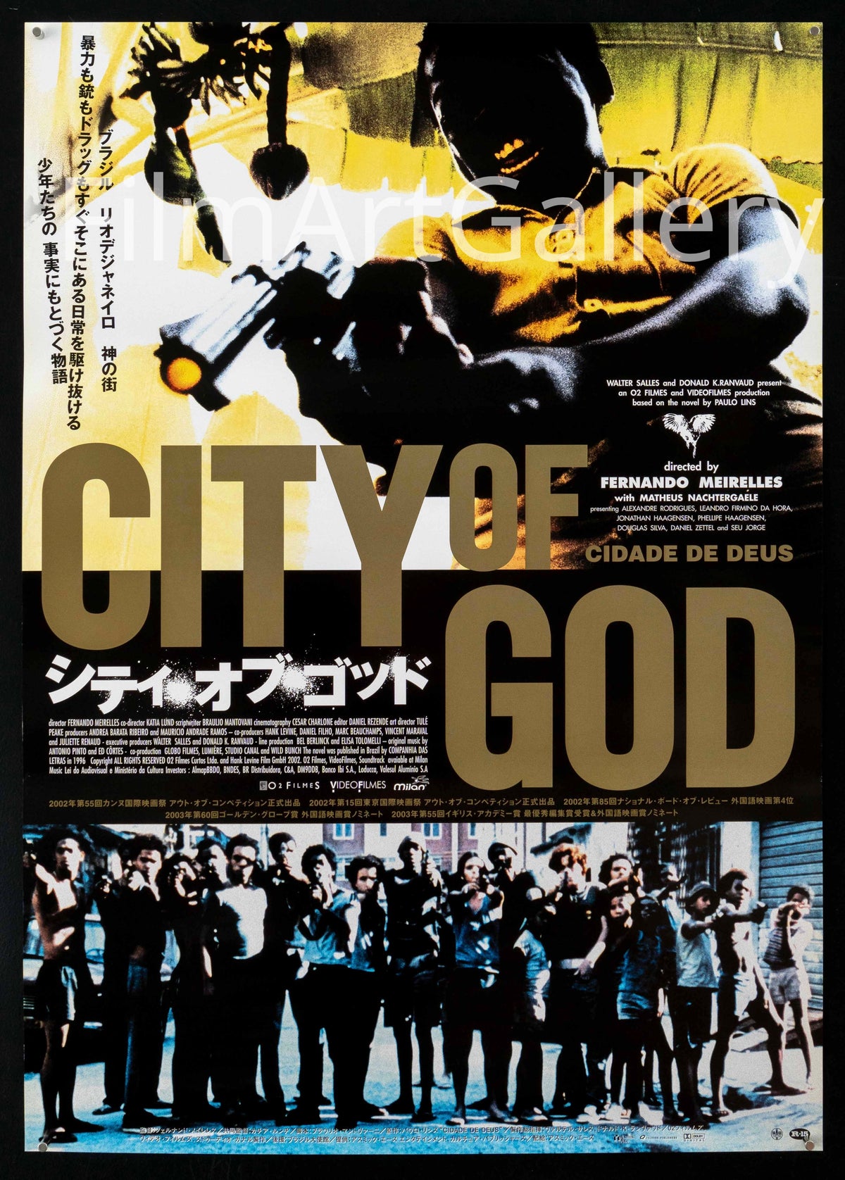City of God Original Vintage Movie Poster