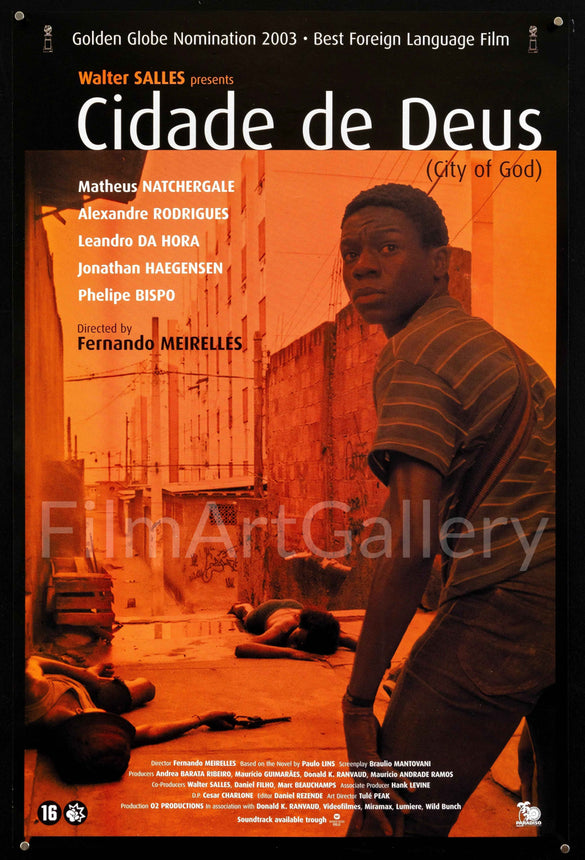 City of God Original Vintage Movie Poster