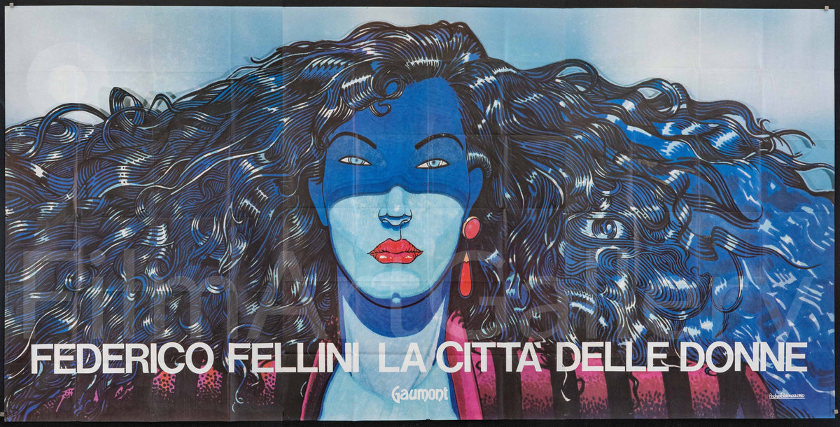 City of Women (La Citta Delle Donne) Original Vintage Movie Poster
