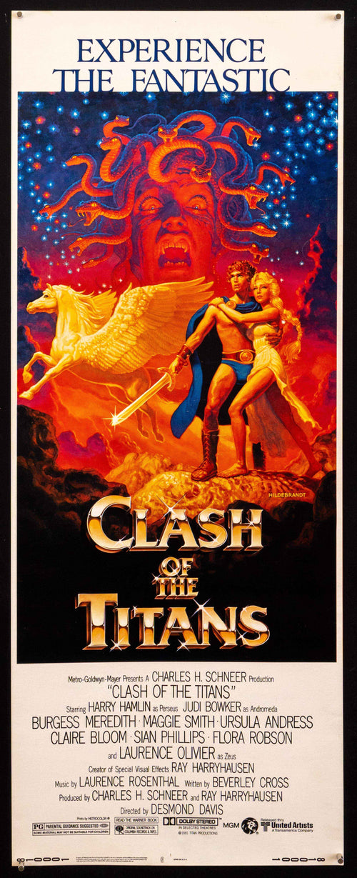 Clash of the Titans Original Vintage Movie Poster