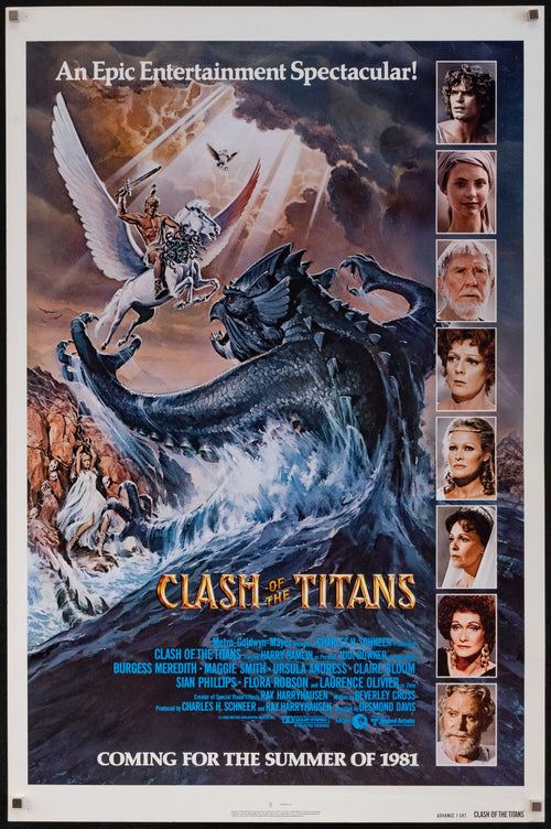 Clash of the Titans Original Vintage Movie Poster