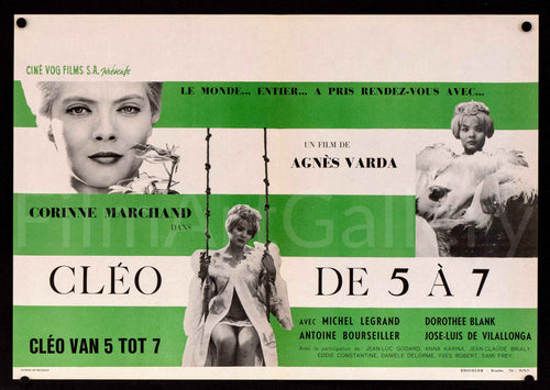 Cleo From Five to Seven (Cleo de 5 a 7) Original Vintage Movie Poster
