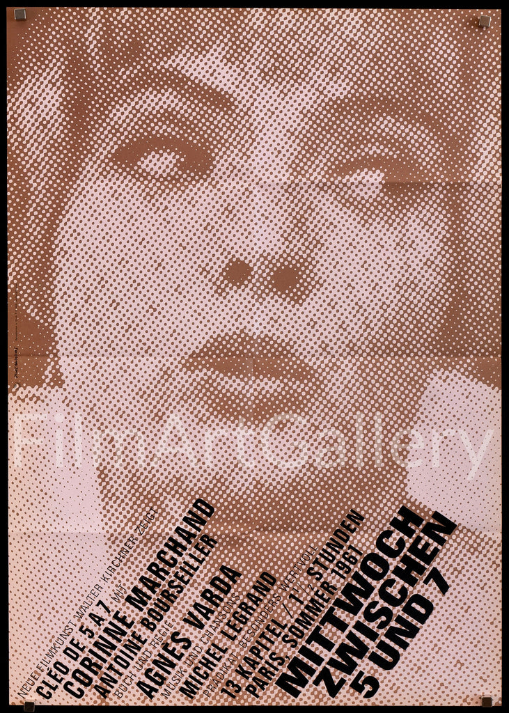 Cleo From Five to Seven (Cleo de 5 a 7) Original Vintage Movie Poster