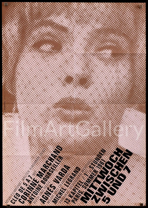 Cleo From Five to Seven (Cleo de 5 a 7) Original Vintage Movie Poster