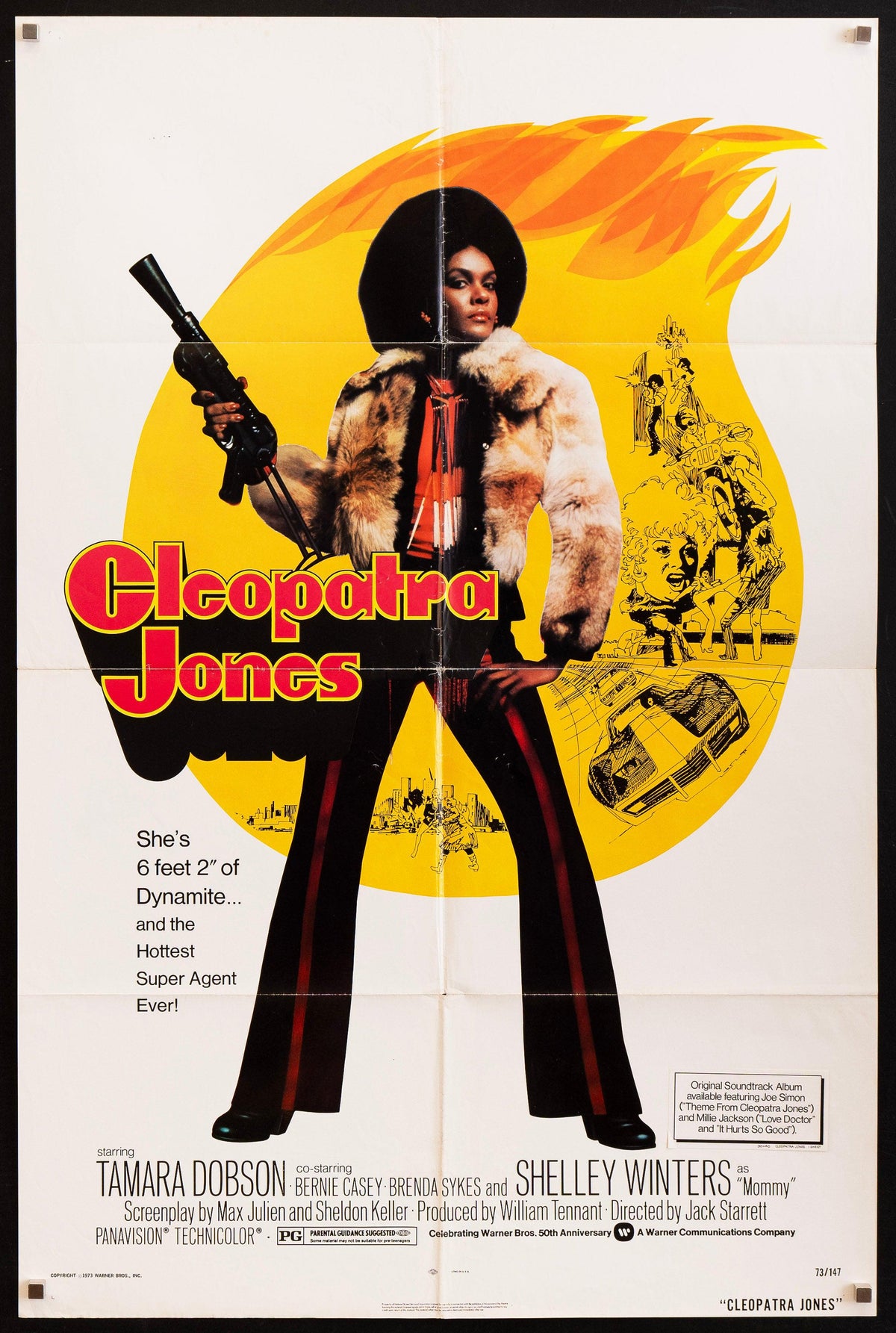 Cleopatra Jones Original Vintage Movie Poster