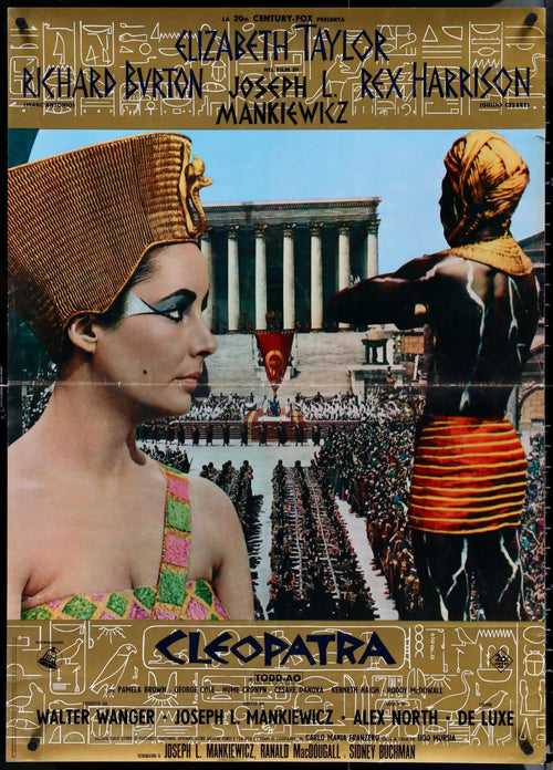 Cleopatra Original Vintage Movie Poster