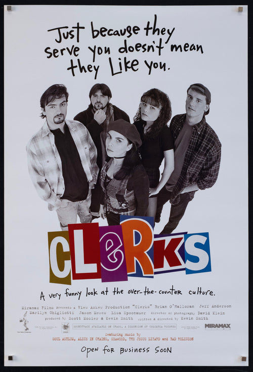 Clerks Original Vintage Movie Poster