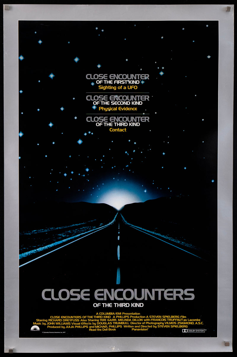 Close Encounters of the Third Kind 1 Sheet (27x41) Original Vintage Movie Poster