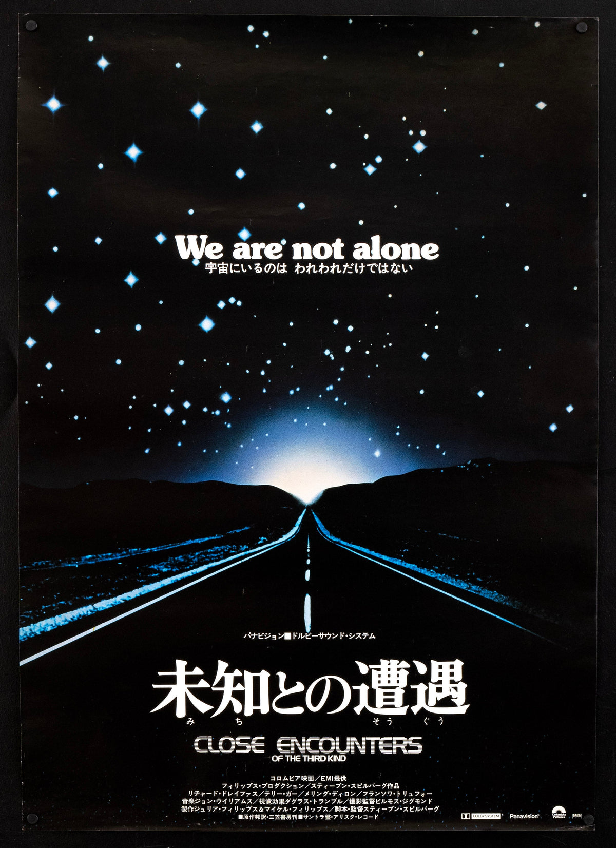 Close Encounters of the Third Kind Original Vintage Movie Poster